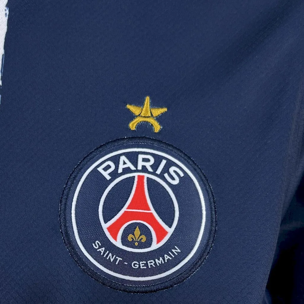 Paris Saint-Germain 2024/25 Home Champions League Winner Jersey, foto 4