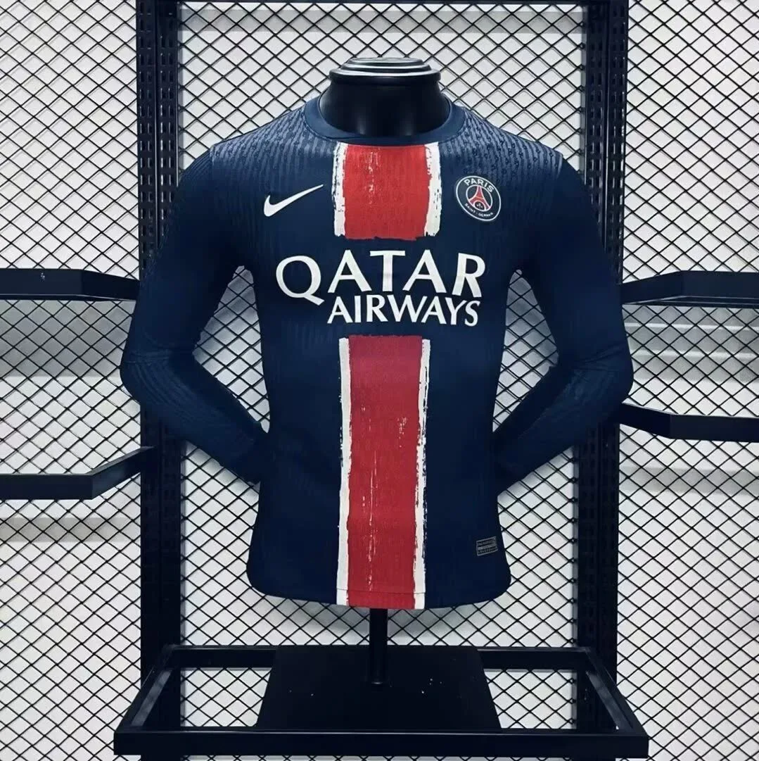 Paris Saint-Germain 2024/25 Home Long Sleeves Jersey Player Version, foto 1