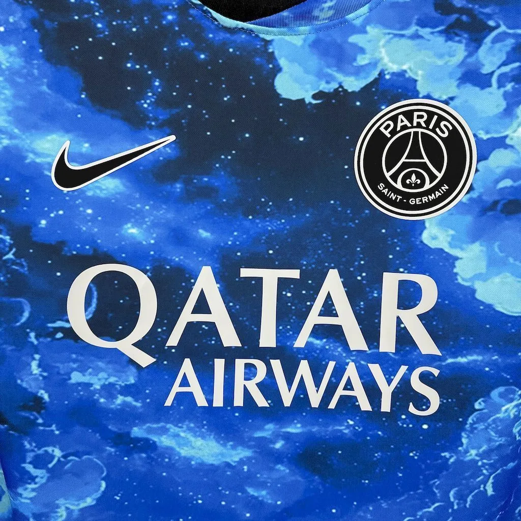 Paris Saint-Germain 2025/26 Blue sky and white clouds Jersey, foto 5