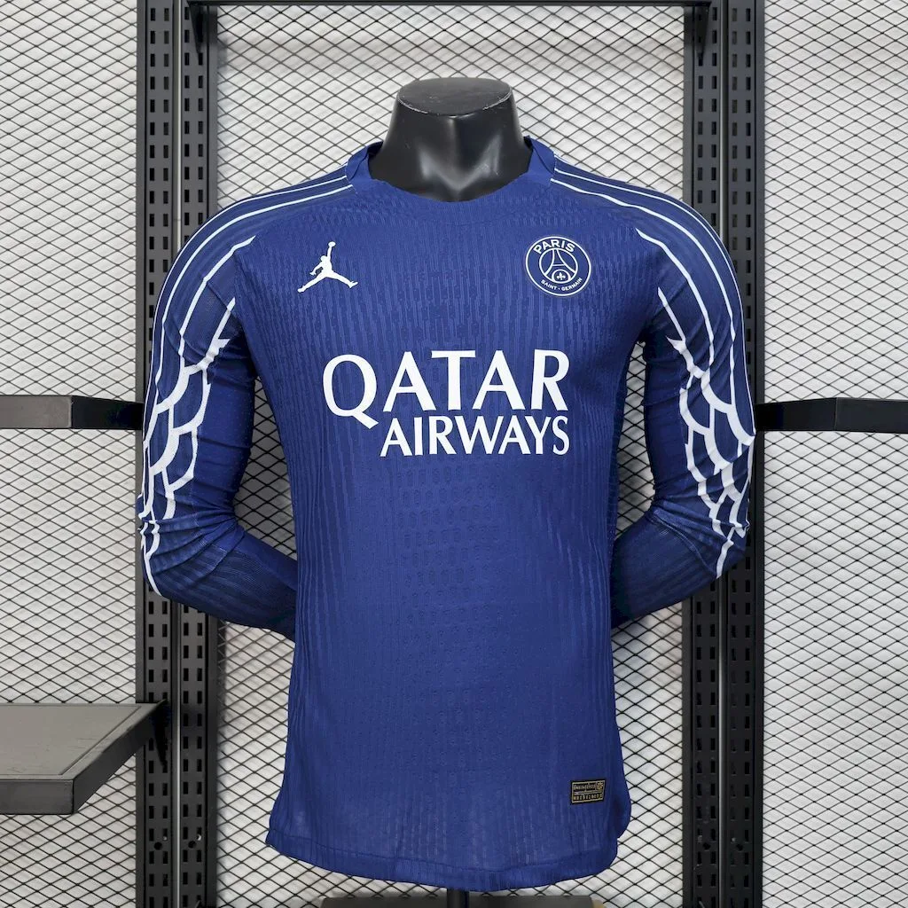 Paris Saint-Germain 2025/26 Fourth Away Long Sleeves Jersey Player Version, foto 1