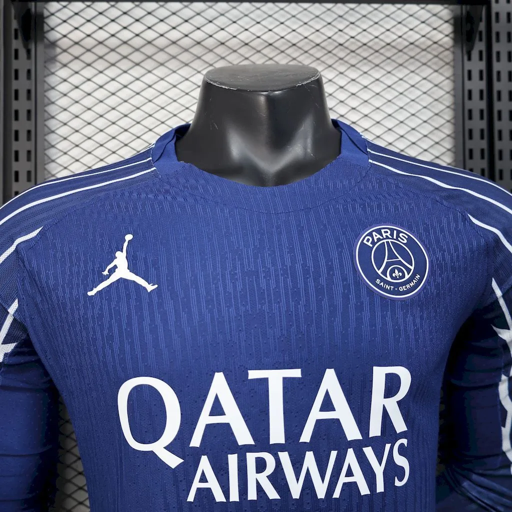 Paris Saint-Germain 2025/26 Fourth Away Long Sleeves Jersey Player Version, foto 3