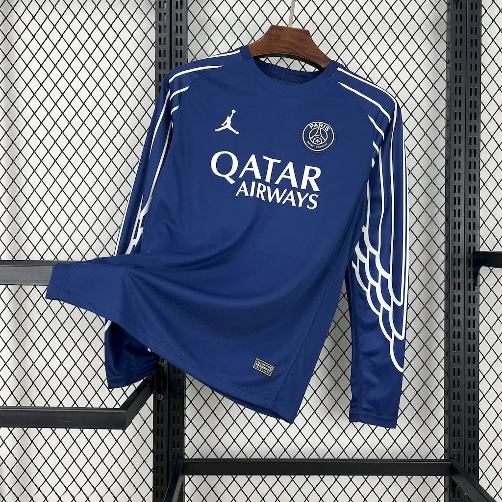 Paris Saint-Germain 2025/26 Fourth Away Long Sleeves Jersey, foto 1