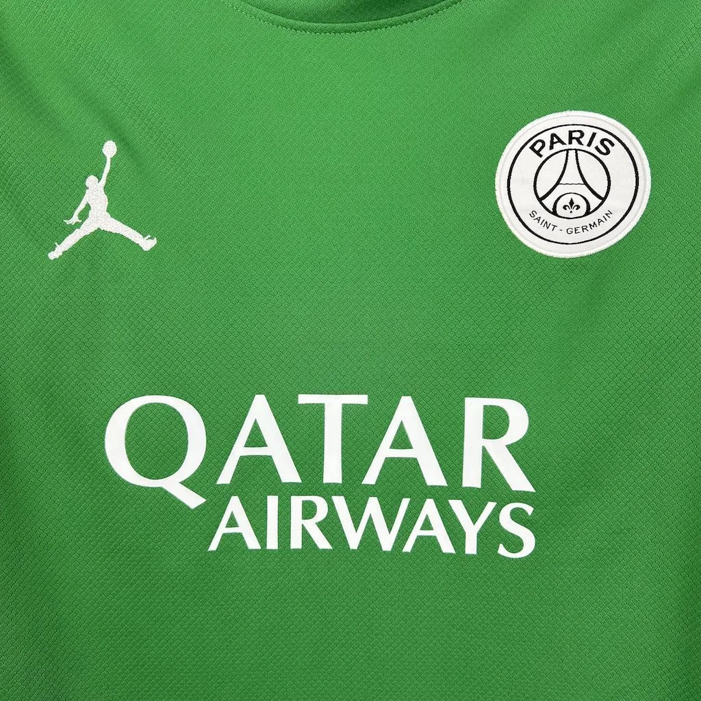 Paris Saint-Germain 2025/26 Green goalkeeper Long Sleeves Jersey, foto 5