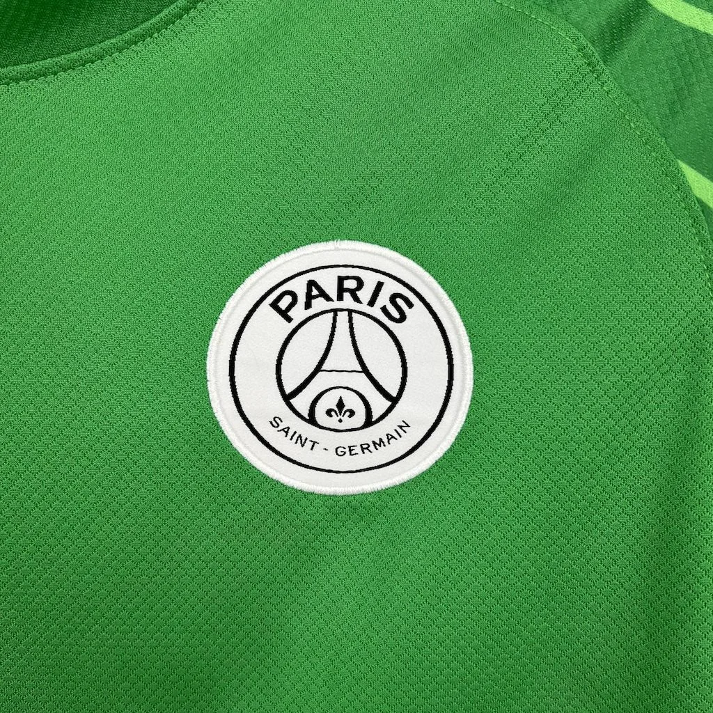 Paris Saint-Germain 2025/26 Green goalkeeper Long Sleeves Jersey, foto 6