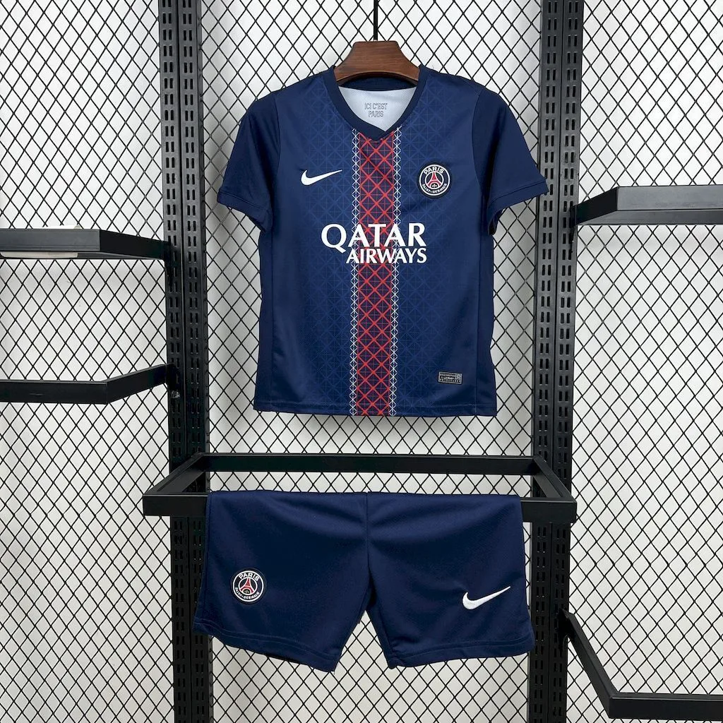 Paris Saint-Germain 2025/26 Home Kids Kit, foto 1
