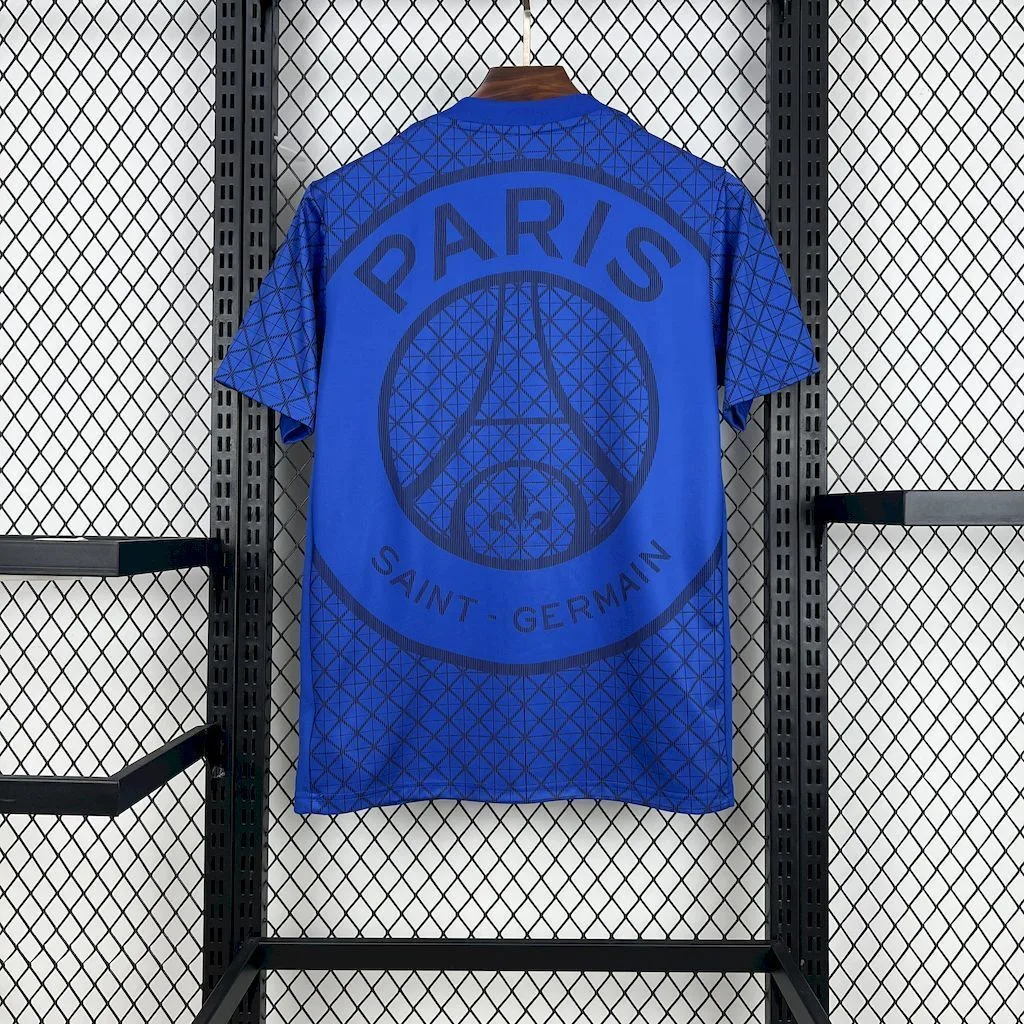 Paris Saint-Germain 2025/26 Pre-match training blue Jersey, foto 2
