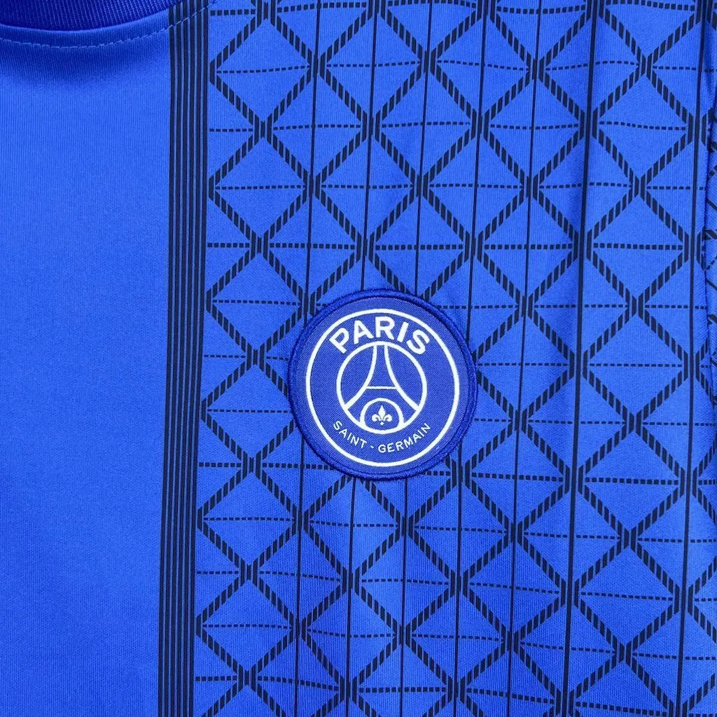 Paris Saint-Germain 2025/26 Pre-match training blue Jersey, foto 5