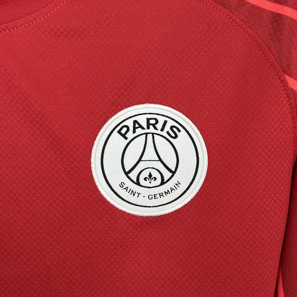 Paris Saint-Germain 2025/26 Red goalkeeper Long Sleeves Jersey, foto 6