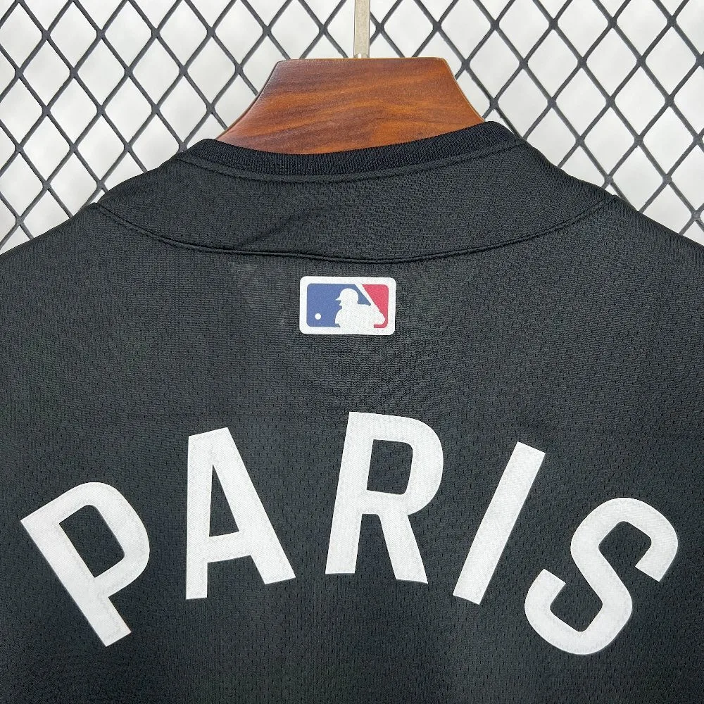 Paris Saint-Germain 2025/26 US Pack Black Jersey, foto 2