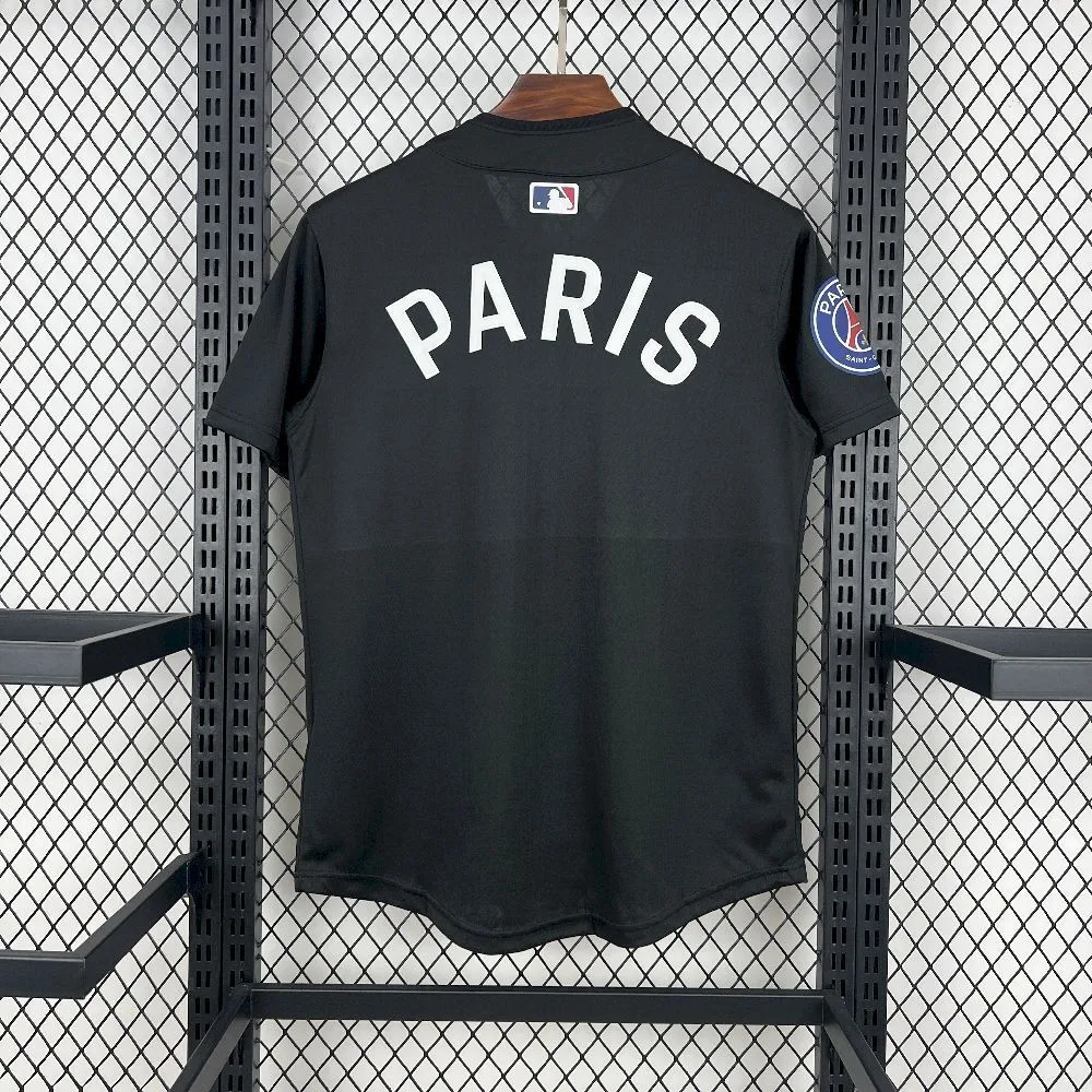Paris Saint-Germain 2025/26 US Pack Black Jersey, foto 3