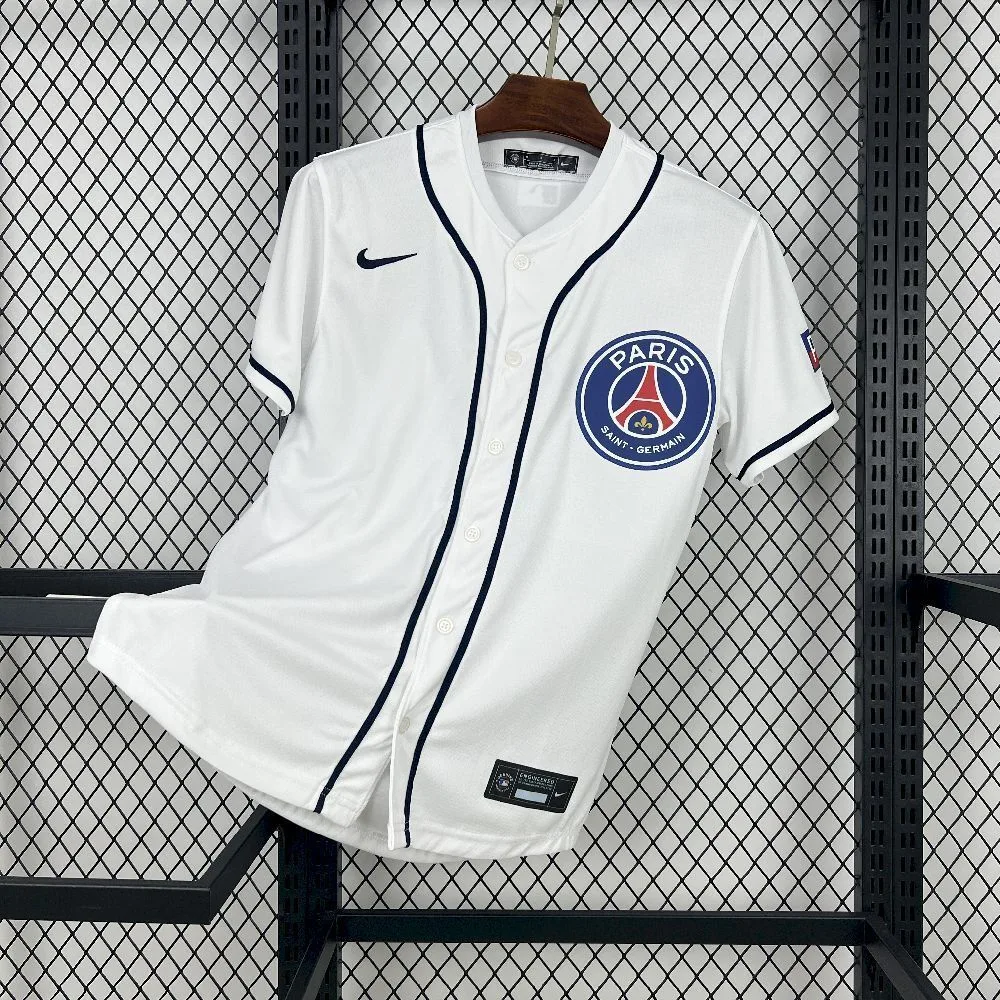 Paris Saint-Germain 2025/26 US Pack White Jersey, foto 1
