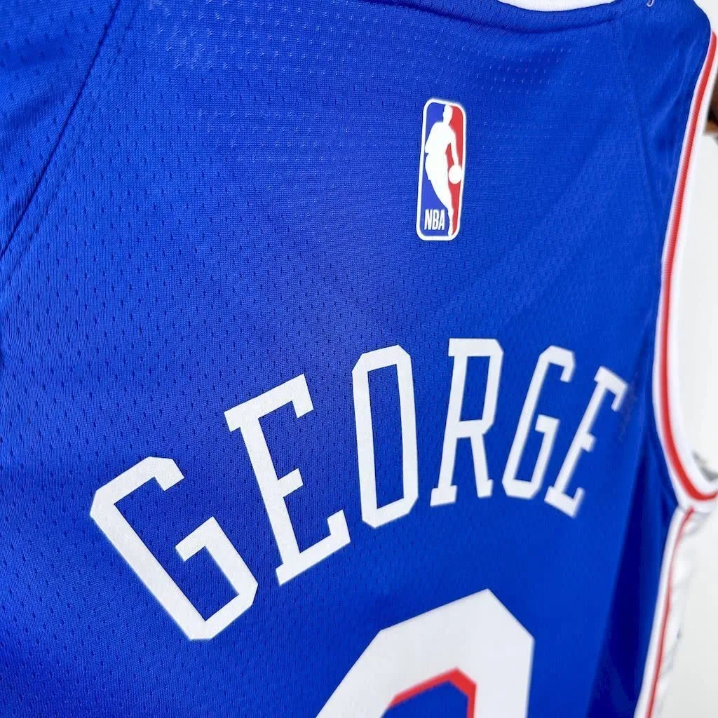 Philadelphia 76ers 2023/24 GEDRGE#8 Away Jersey, foto 2