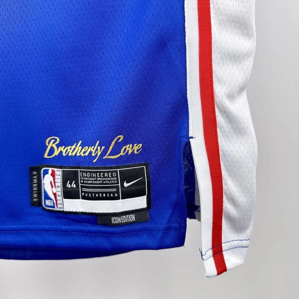 Philadelphia 76ers 2023/24 GEDRGE#8 Away Jersey, foto 6