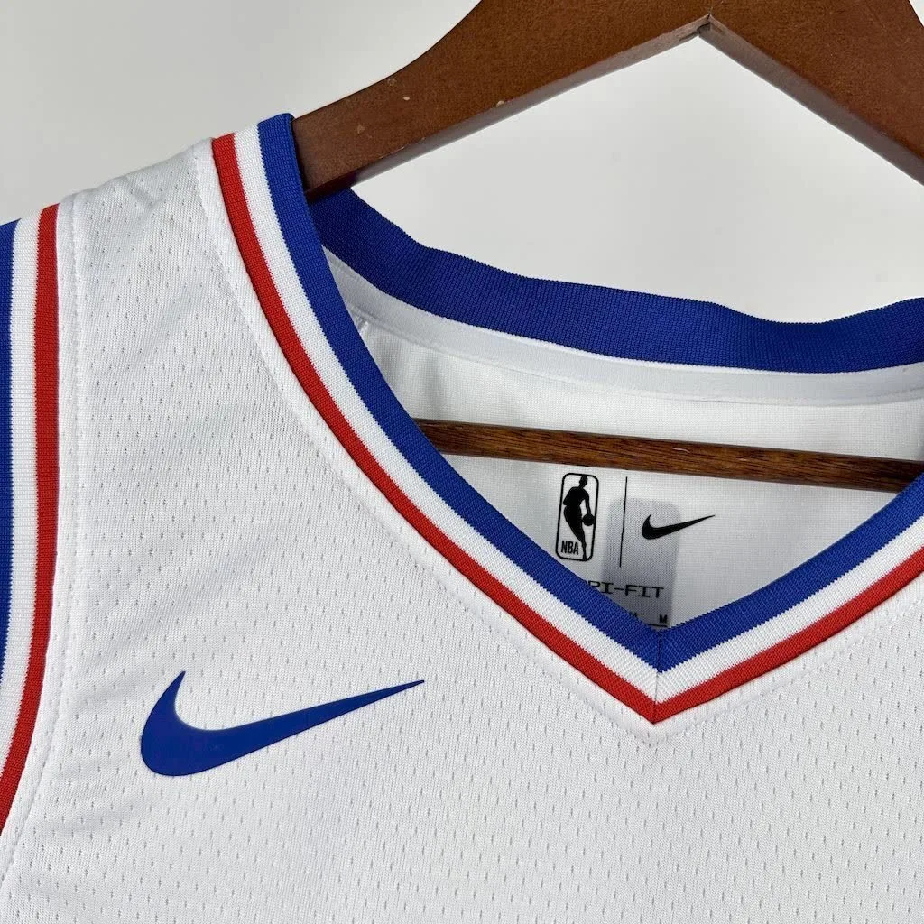 Philadelphia 76ers 2023/24 GEDRGE#8 Home Jersey, foto 6