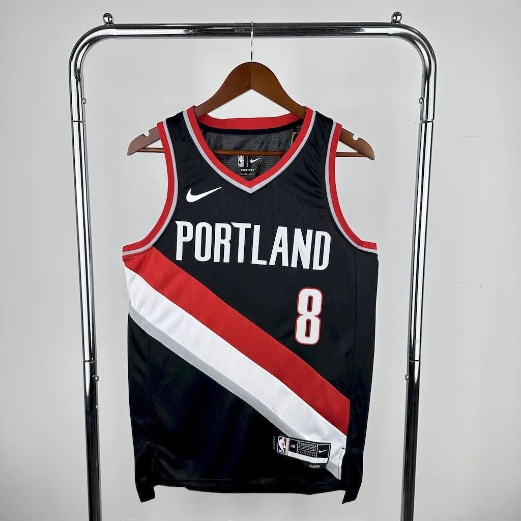 Portland Trail Blazers 2023/24 AVDIJA#8 Away Jersey, foto 1