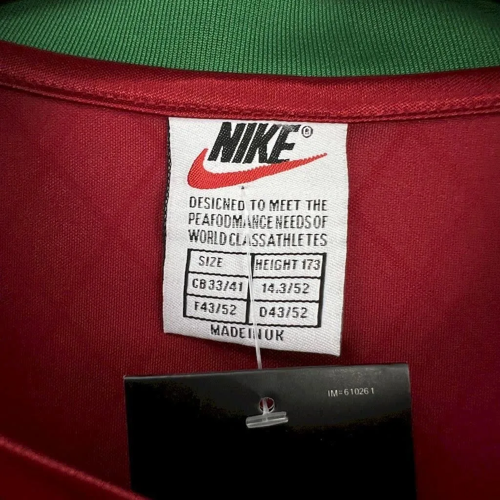 Portugal 1998 Home Retro Jersey, foto 4
