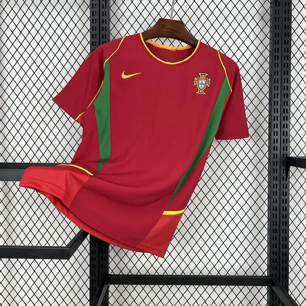 Portugal 2002 Home Retro Jersey