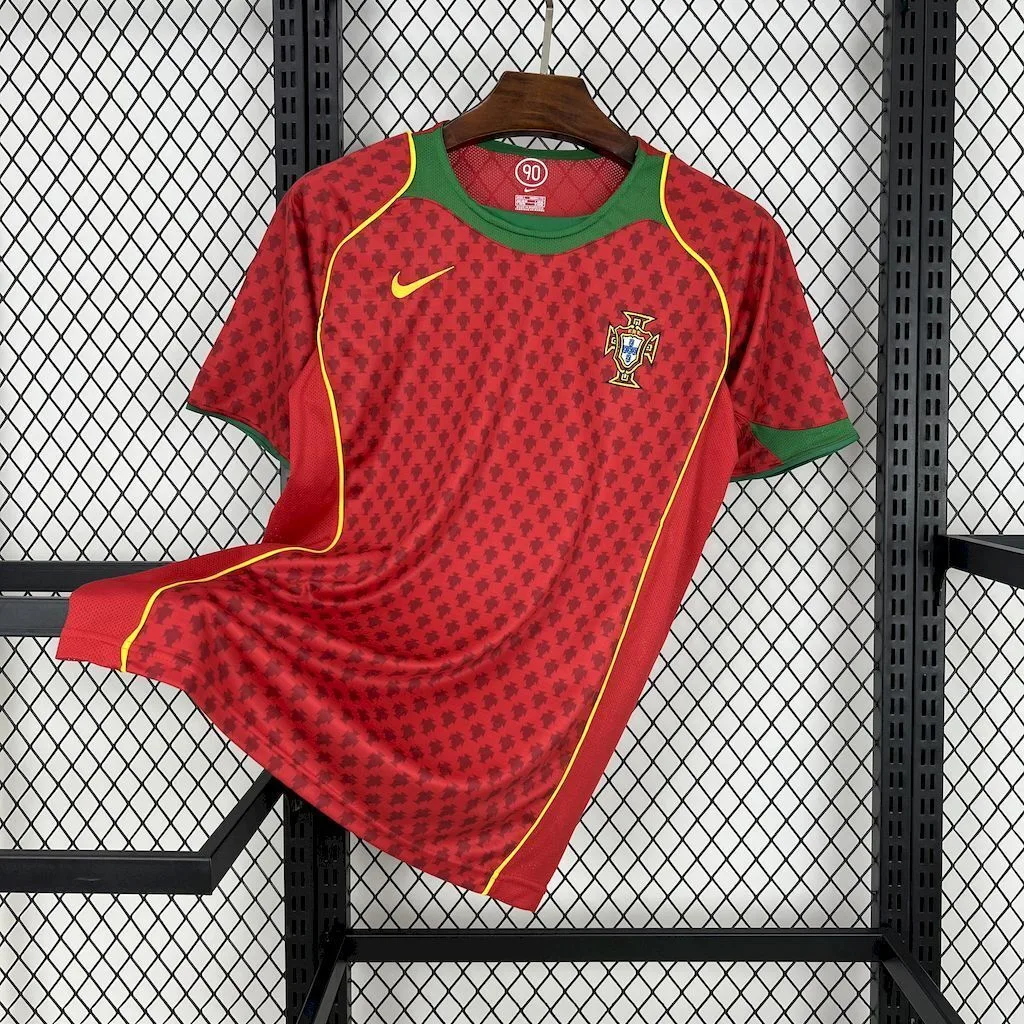 Portugal 2004 Home Retro Jersey, foto 1