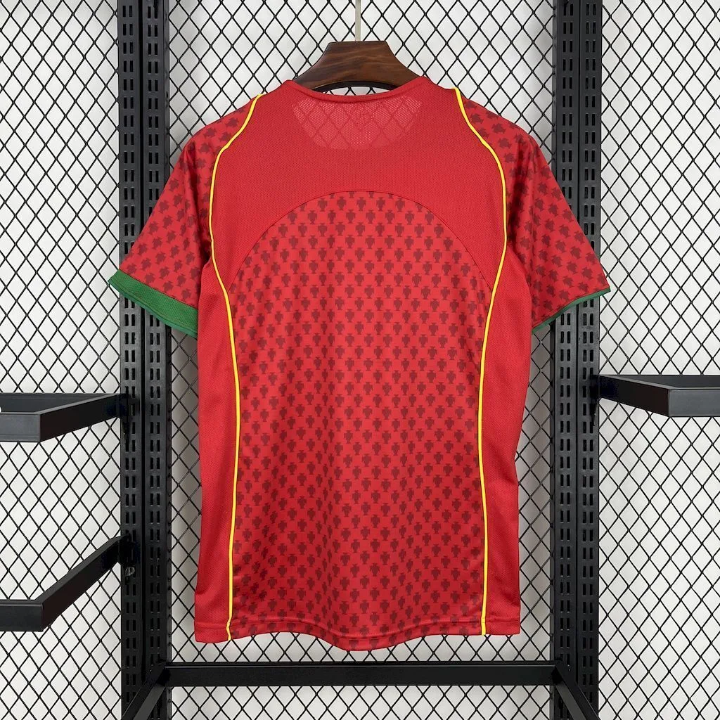 Portugal 2004 Home Retro Jersey, foto 3