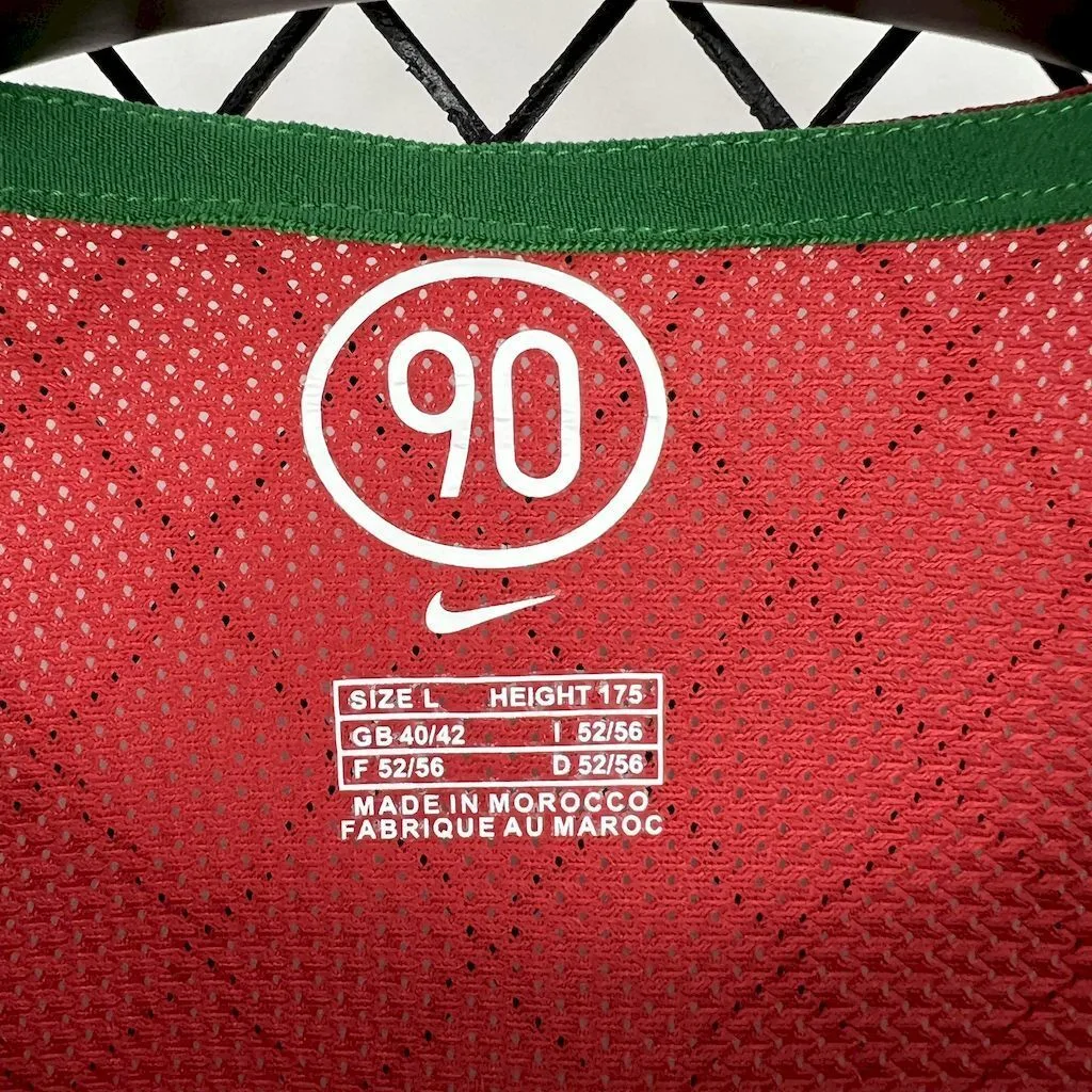 Portugal 2004 Home Retro Jersey, foto 4
