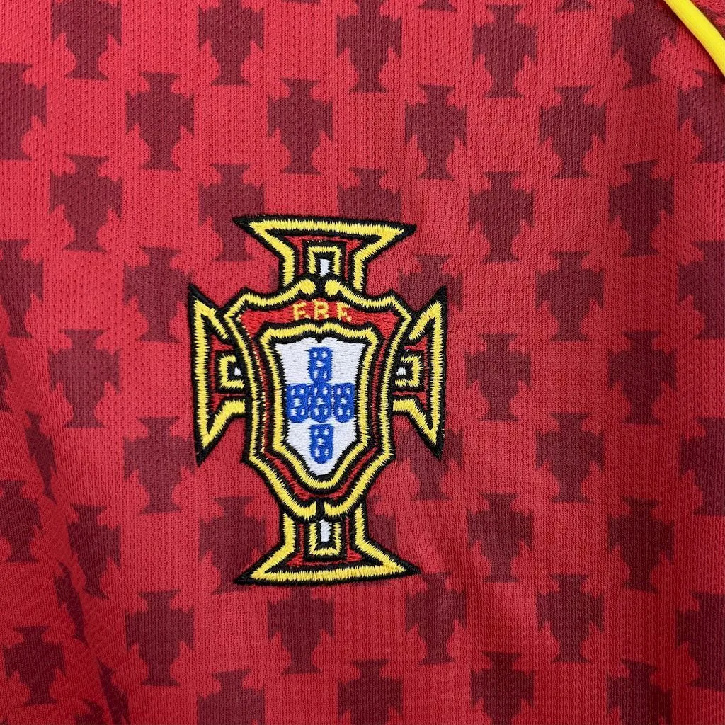 Portugal 2004 Home Retro Jersey, foto 5