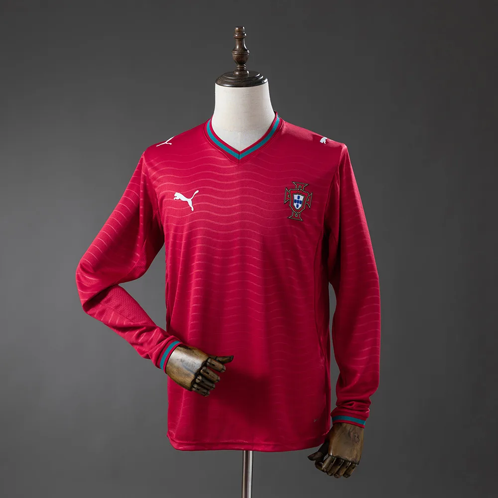 Portugal 2026 Home Long sleeved Jersey