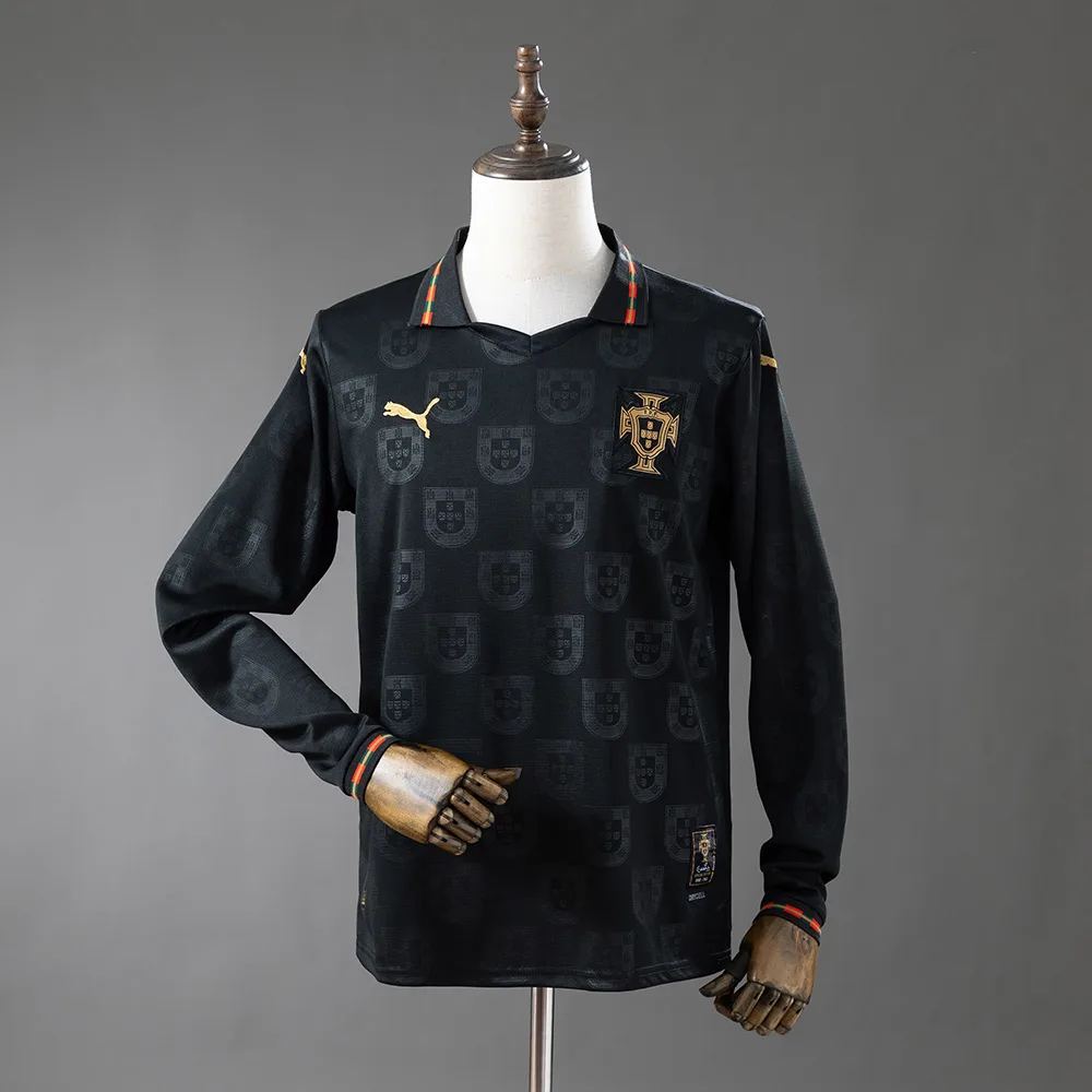 Portugal 2026 Special Edition Black Panther Long-Sleeve Jersey