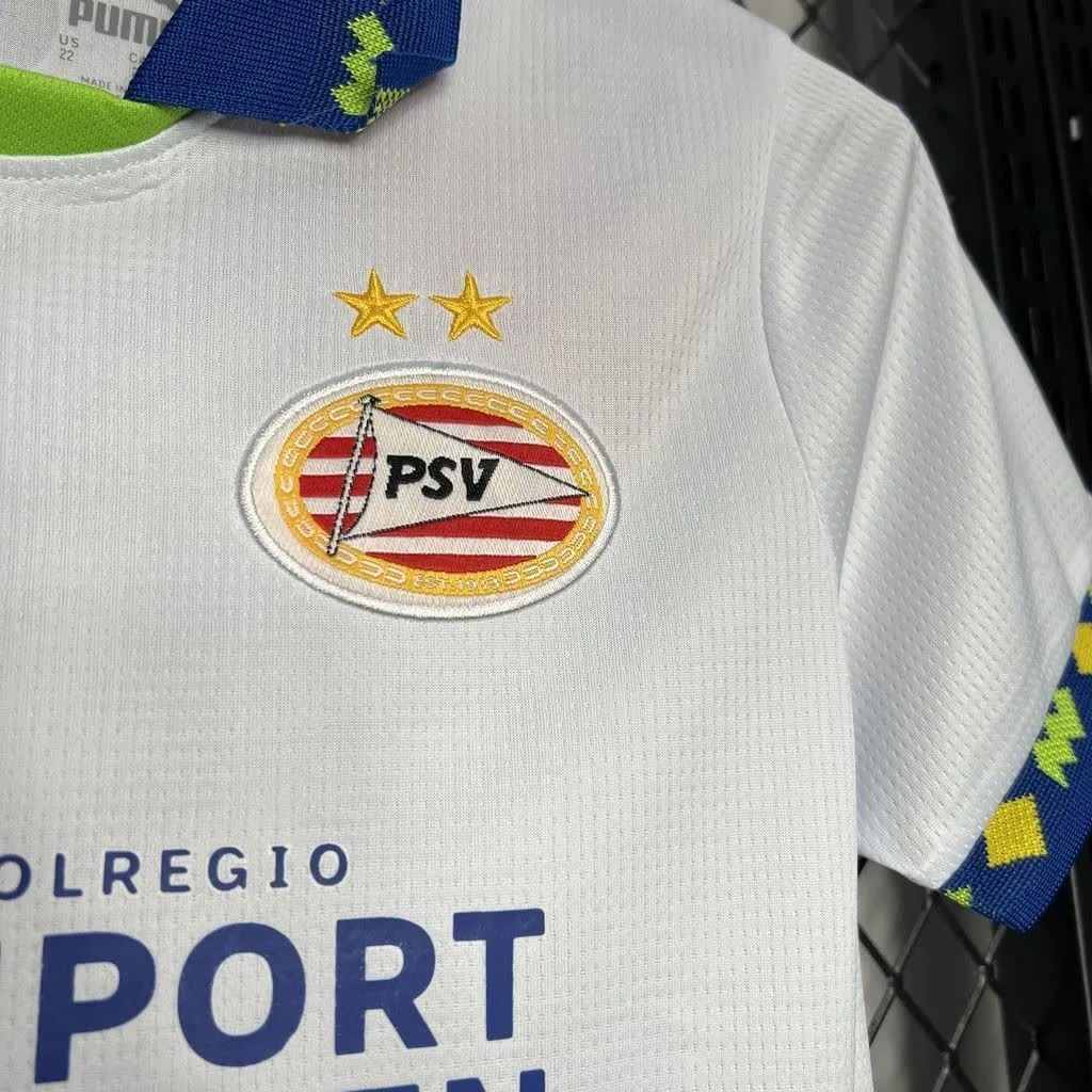 PSV Eindhoven 2024/25 Third Kids Kit, foto 5