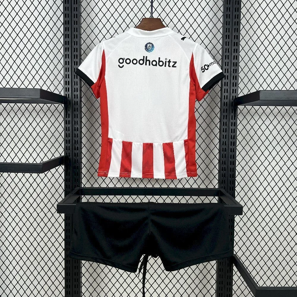PSV Eindhoven 2025/26 Home Kids Kit, foto 3