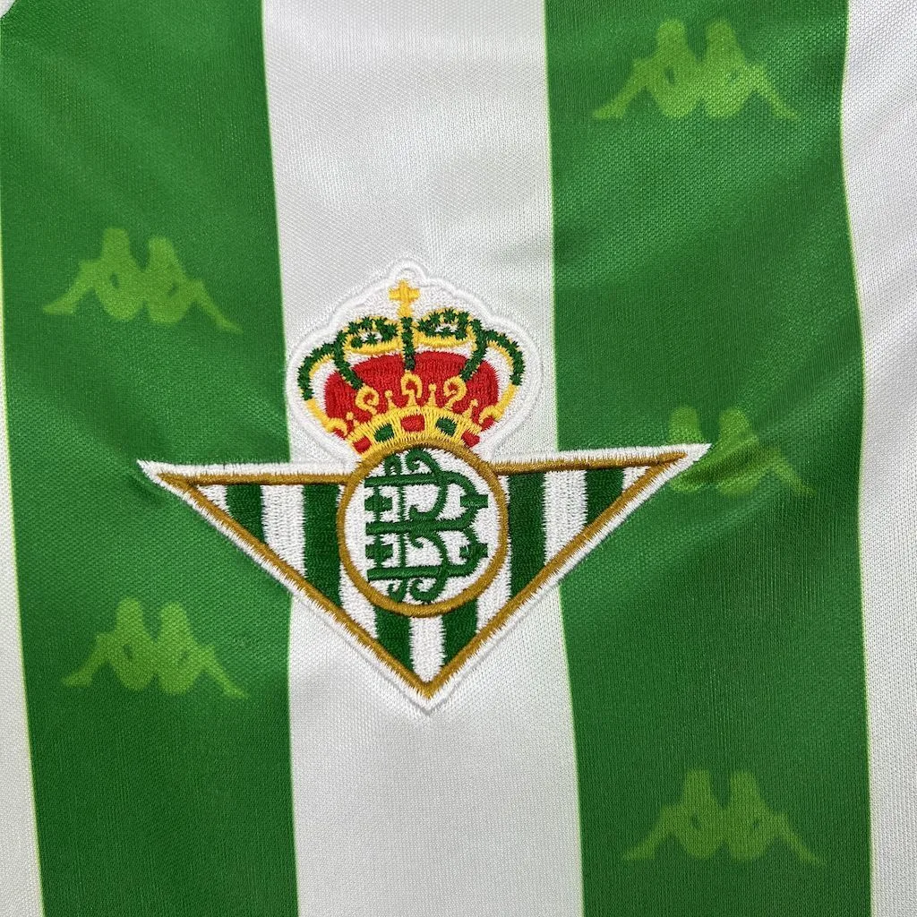 Real Betis 1995/97 Home Long Sleeves Retro Jersey, foto 6