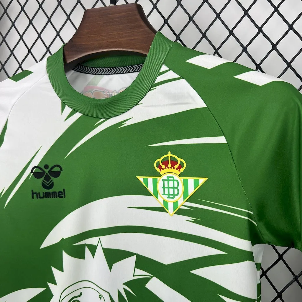 Real Betis 2025/26 Hummel x Limited-edition Naruto Kids Kit, foto 5