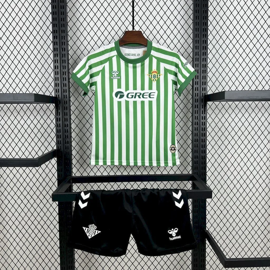 Real Betis 2025/26 League Final Special Edition Kids Kit, foto 1