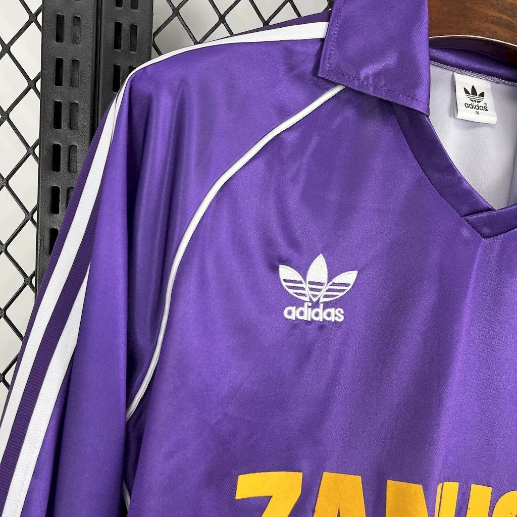 Real Madrid 1984/85 Third Long Sleeves Retro Jersey, foto 4