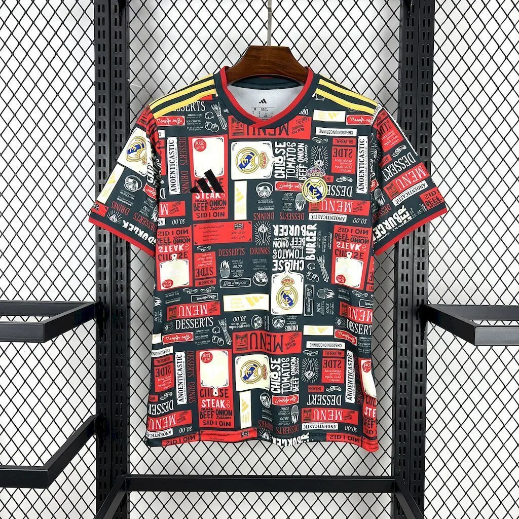 Real Madrid 2025/26 Doodle board Jersey, foto 3