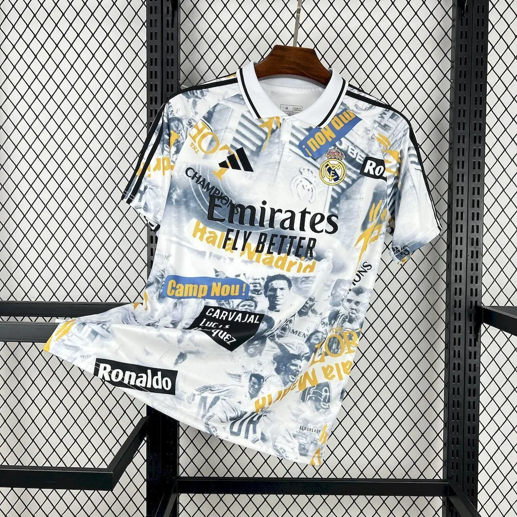 Real Madrid 2025/26 Glory Graffiti Board Jersey, foto 1