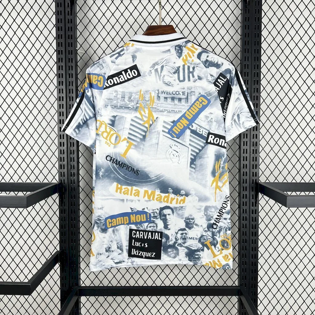 Real Madrid 2025/26 Glory Graffiti Board Jersey, foto 2
