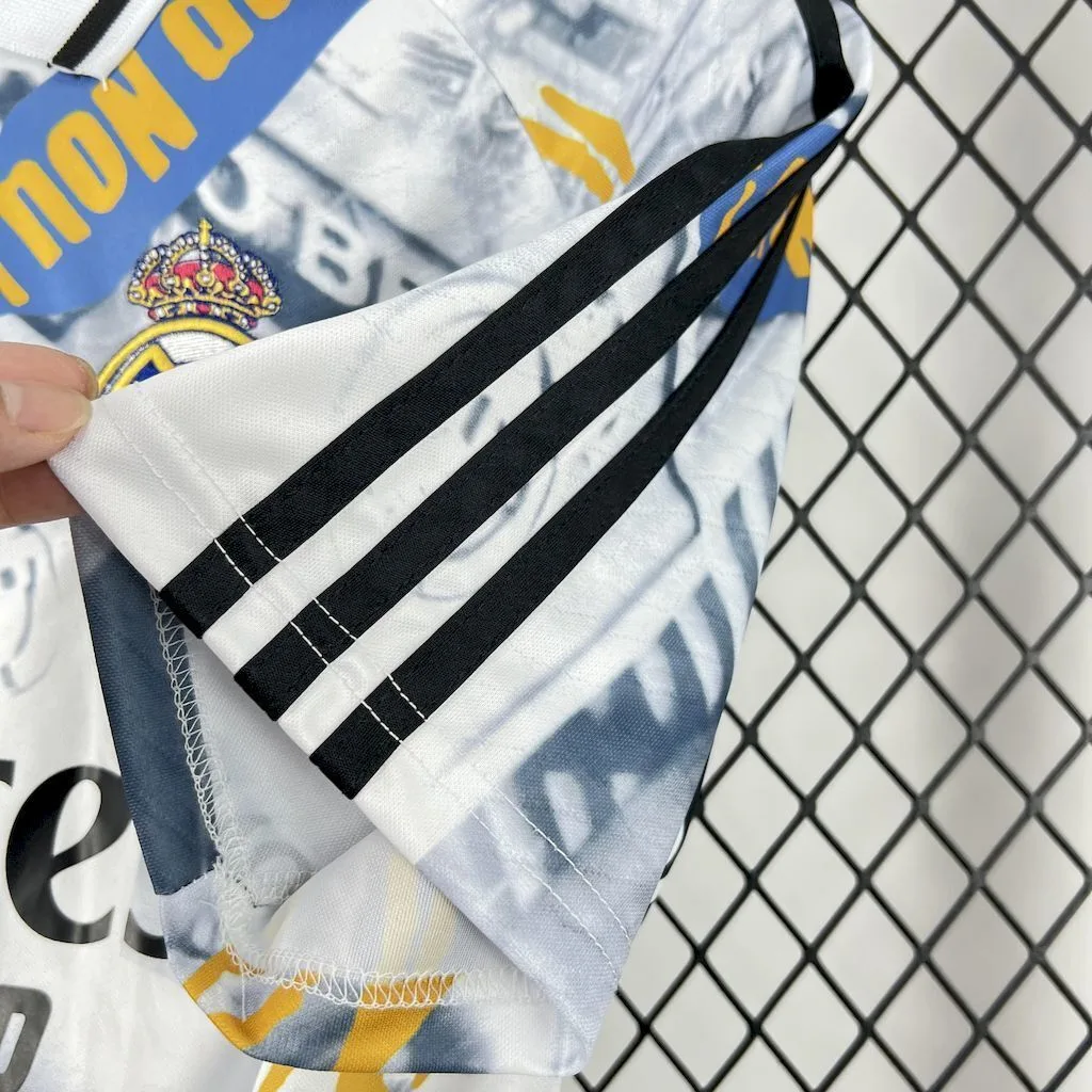 Real Madrid 2025/26 Glory Graffiti Board Jersey, foto 5