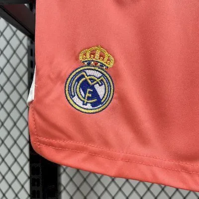 Real Madrid 2025/26 Orange Color Goalkeeper Kids Kit, foto 5