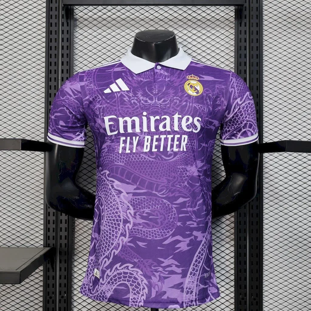 Real Madrid 2025/26 Purple special edition Jersey Player Version, foto 1