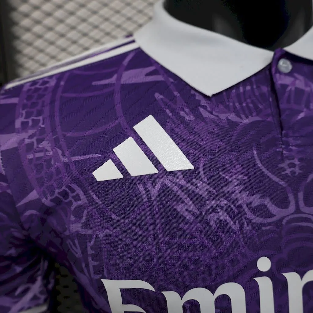 Real Madrid 2025/26 Purple special edition Jersey Player Version, foto 4