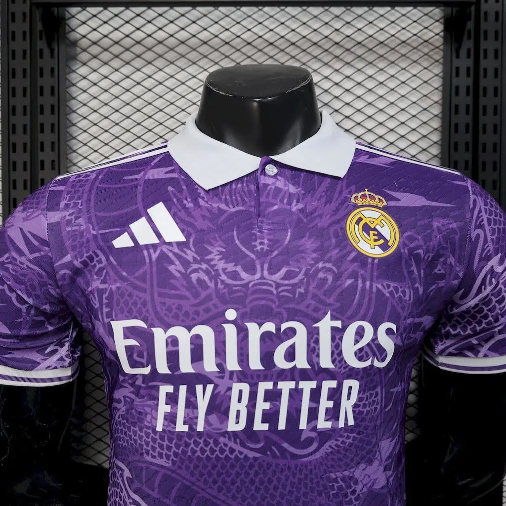 Real Madrid 2025/26 Purple special edition Jersey Player Version, foto 6