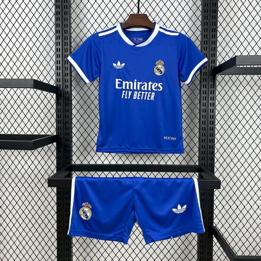Real Madrid 2025/26 Third Kids Kit, foto 1