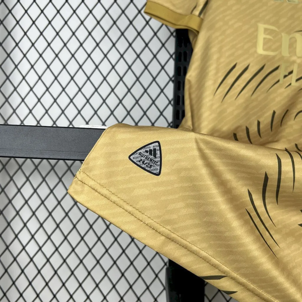Real Madrid 2025/26 Training Gold Jersey, foto 4