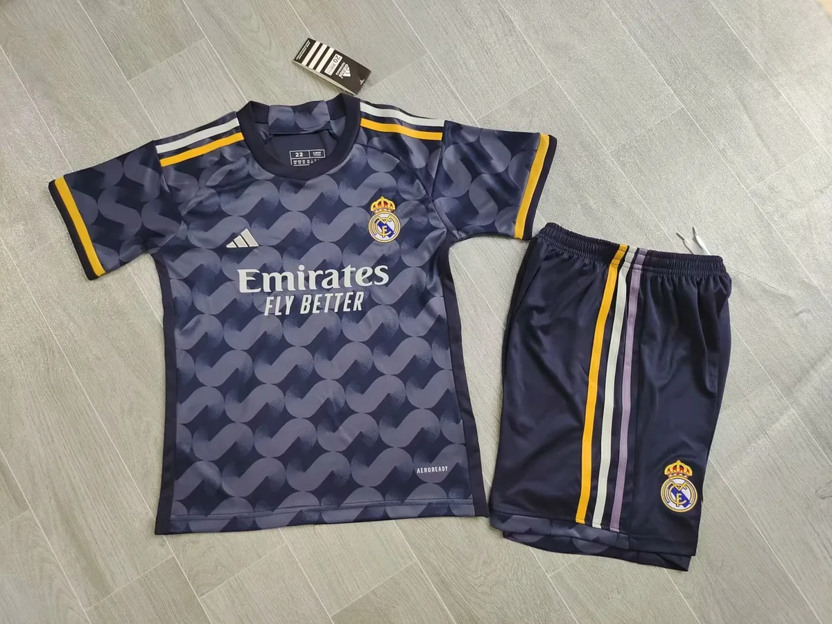 Real Madrid Away Kids Kit