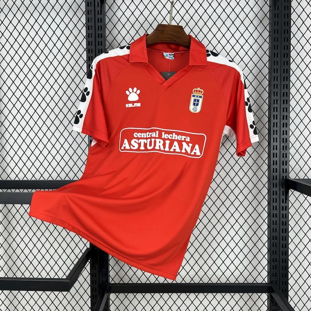 Real Oviedo 1990/91 Away Retro Jersey, foto 1