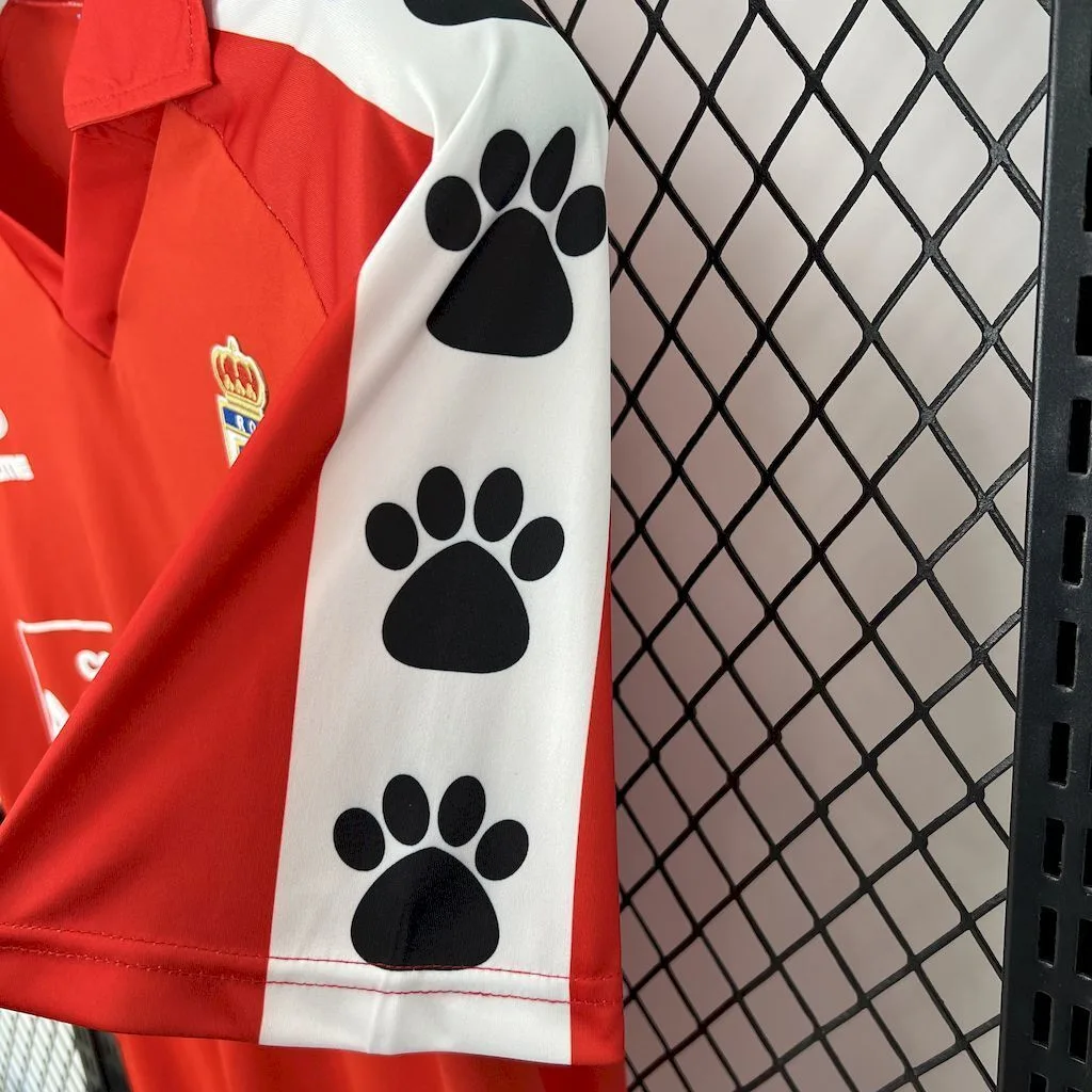 Real Oviedo 1990/91 Away Retro Jersey, foto 3