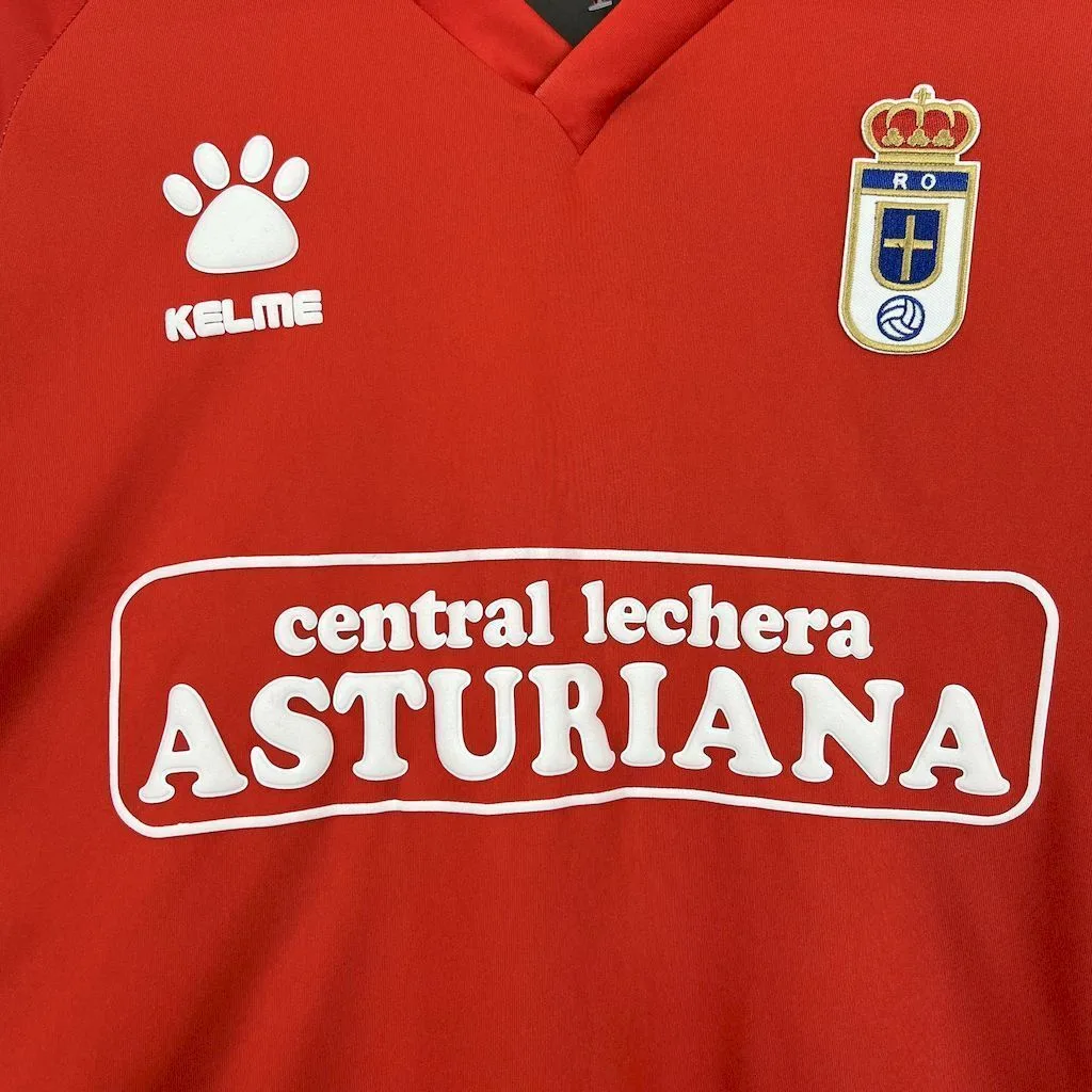 Real Oviedo 1990/91 Away Retro Jersey, foto 4