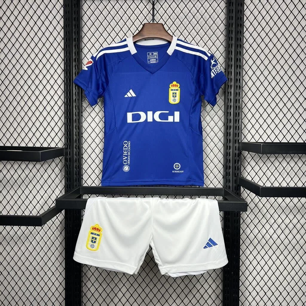 Real Oviedo 2024/25 Home Kids Kit, foto 1