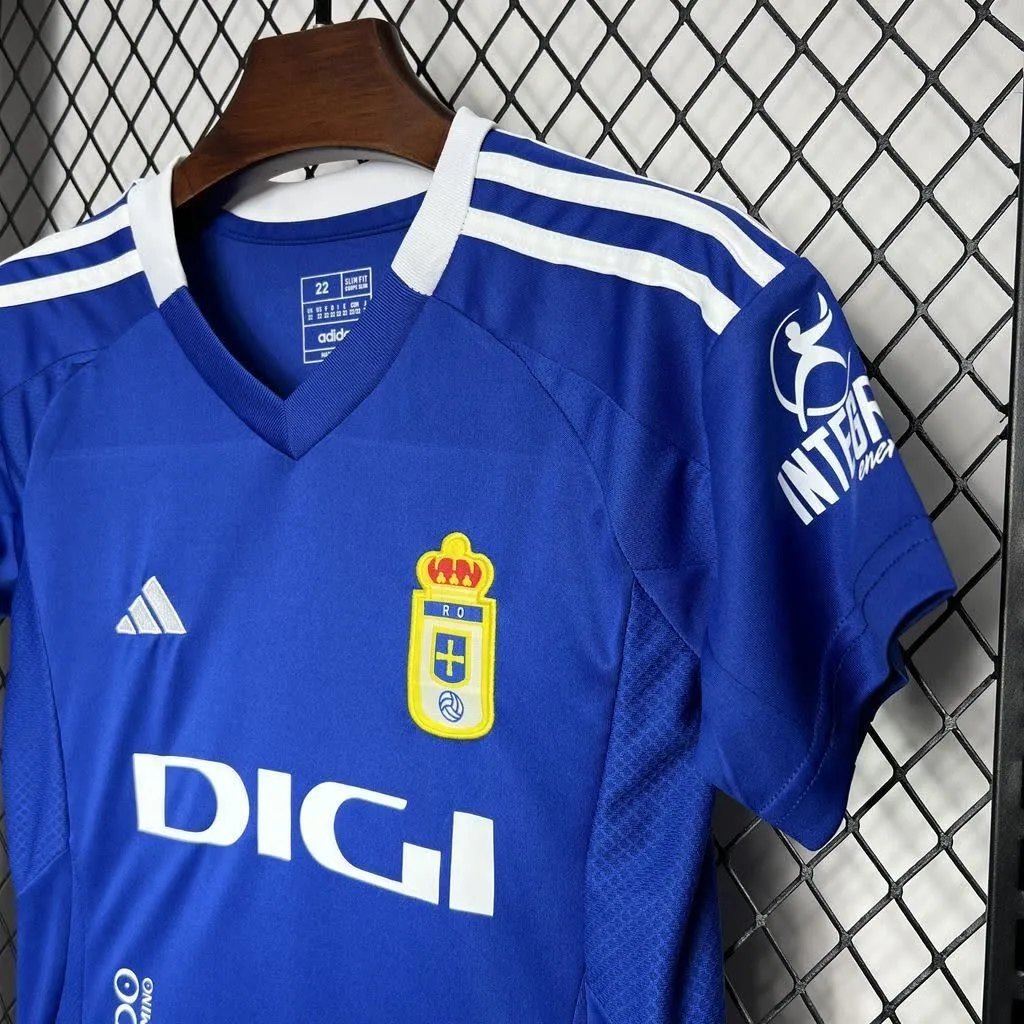 Real Oviedo 2024/25 Home Kids Kit, foto 4