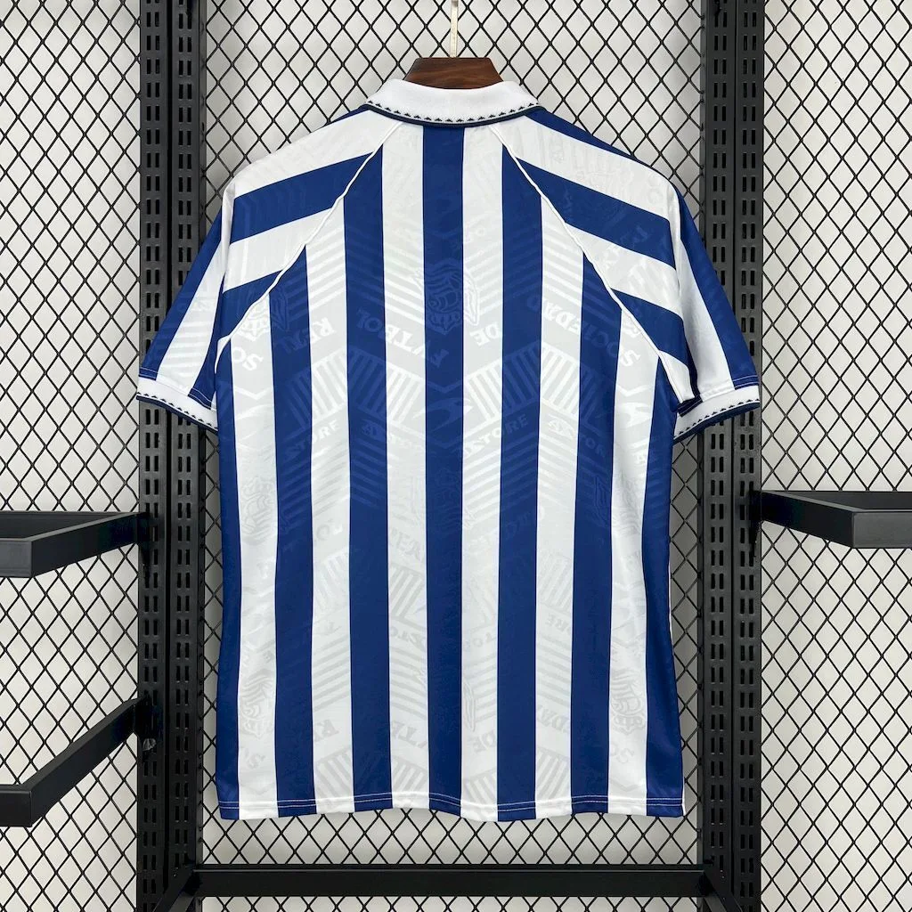 Real Sociedad 1994/95 Home Retro Jersey, foto 2